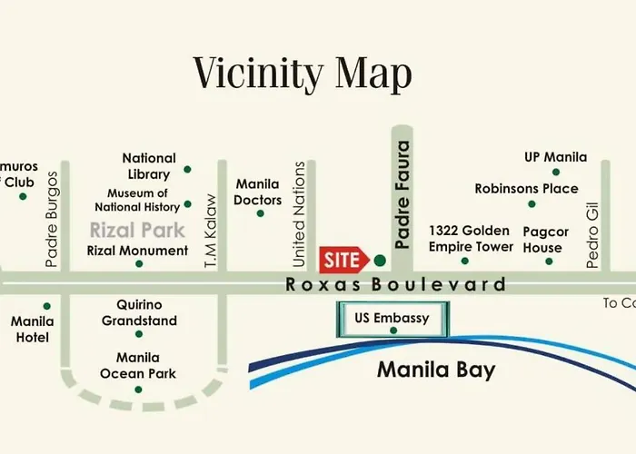 Grand Riviera Suites, Us Embassy Comfy, Affordable In Roxas Blvd, Ermita Manilla